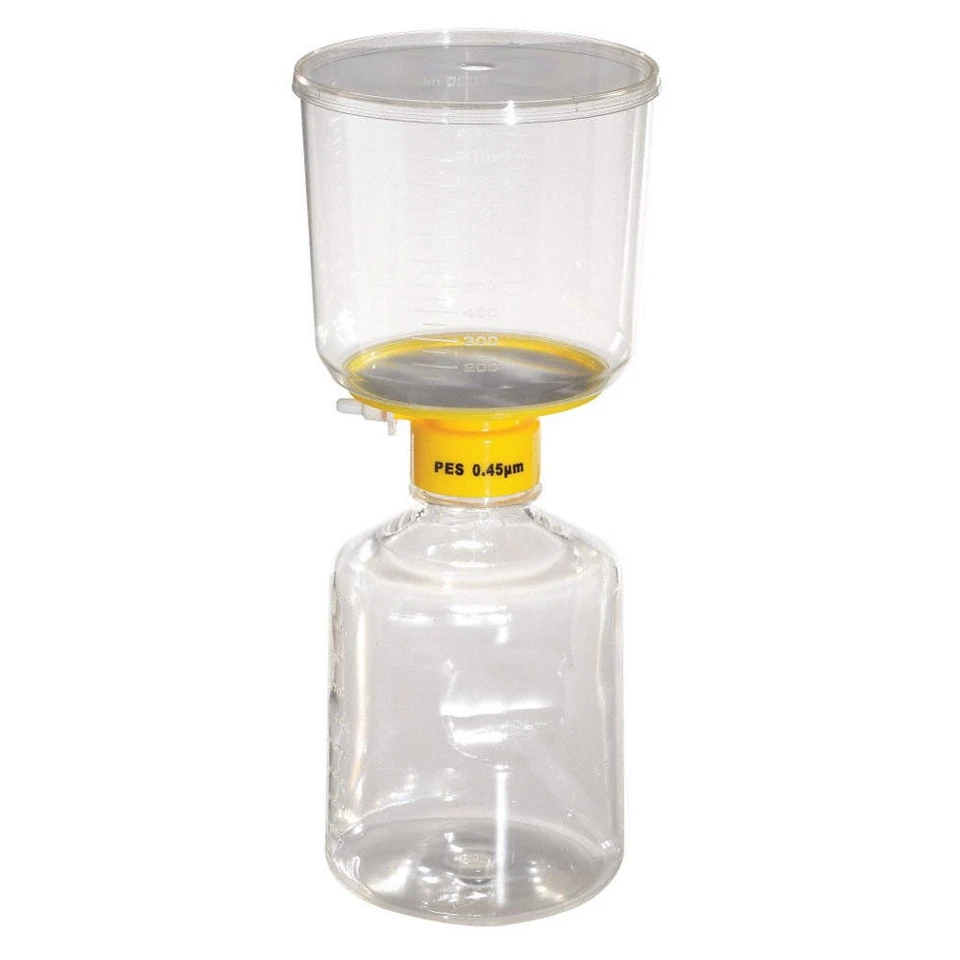 GRAINGER APPROVED  Filter Unit,90 mm Dia,1 L,0.45 um,PK12 11L829 - Image 1 of 1