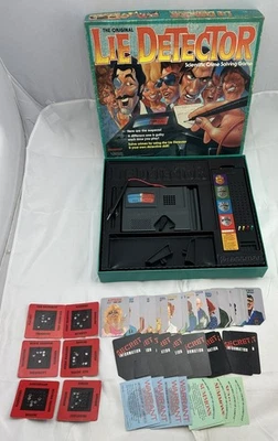 1987 Lie Detector Game by Pressman Complete/Works in Good Condition FREE SHIP - Image 1 of 4