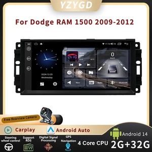 7' For Dodge RAM 1500 2500 3500 2009-2012 CarPlay Android Stereo Car Radio GPS - Picture 1 of 17