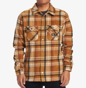 QUIKSILVER Men's SURF DAYS LS Fleece Shirt - CMT9 - Large - NWT - Picture 1 of 5