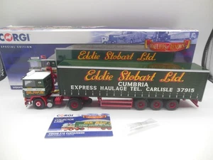 Corgi CC15508 Volvo F10 lado cortina Eddie Stobart Ltd escala 1:50 - Imagen 1 de 12