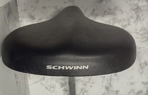 Schwinn Exercise Bike Seat Black Extra Wide Saddle Viscount 7146 - Picture 1 of 7