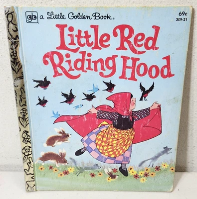 Little Golden Book Little Red Riding Hood 1981 Mabel Watts Les Gray - Image 1 of 3