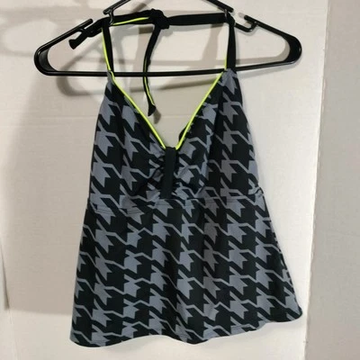 Camiseta sin mangas Tankini para mujer talla 1 traje de baño de natación Xhilaration nueva Foto 1 de 4
