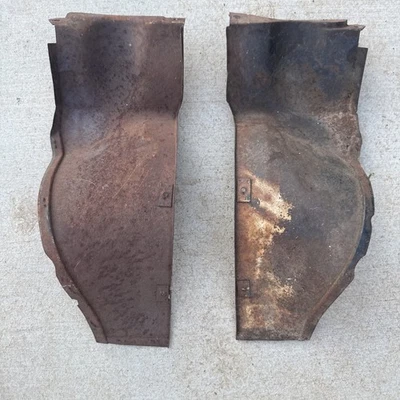 56/57  Chevrolet BelAir Inner Fender Lower Splash Shield Radiator Support  NOS - Image 1 of 2