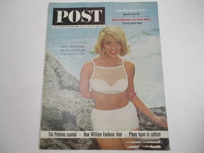 Saturday Evening Post Magazine July 13-20,1963 Swimsuits VINTAGE ADS - Imagem 1 de 3