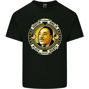 Martin Luther King Black History Month Mens Light Cotton T-Shirt - Picture 1 of 29
