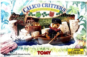 De colección Calico Critters Capitán Horacio Sea Dog #3034 Tomy America Inc. Nuevo de Lote Antiguo - Imagen 1 de 10