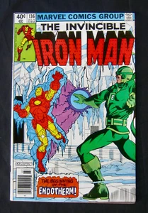 IRON MAN #136 - 1st Endotherm - Quiosco (Marvel 1980) 9,2 casi nuevo- - Imagen 1 de 3