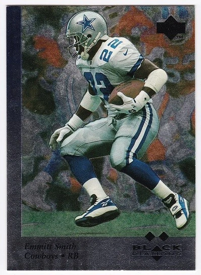 1997 Upper Deck Black Diamond Emmitt Smith #107 HOF Dallas Cowboys SP