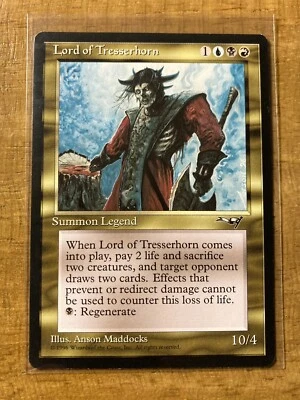 MTG✨LORD OF TRESSERHORN✨ Alliances MINT RARE 1996 Unplayed Maddocks MTG Artwork - Image 1 of 2
