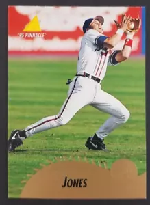 Chipper Jones 1995 Pinnacle Baseball Card #111 (NM) - Picture 1 of 2