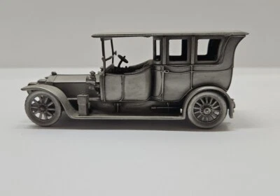 Rolls Royce 1911 Silver Ghost 40/50 HP Limousine, Pewter The Danbury Mint.  - Image 1 of 4