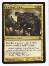MTG: Conflux: Foil: Scarland Thrinax