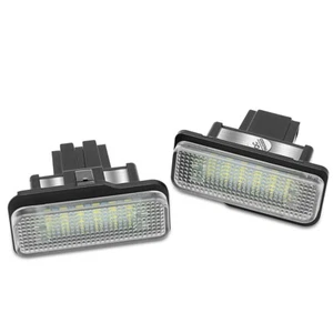 For Mercedes Benz W203 W211 W219 Led License Plate Light Error Free Tail Lamps - Picture 1 of 11