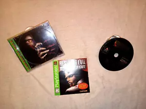 playstation resident evil director's cut 1998 Disc is mint 1998 complete tested - Picture 1 of 2