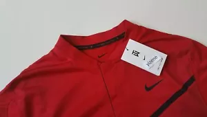 Nueva Camisa Polo de Golf Nike Tiger Woods TW ADV Hoja Estampada, DH0916-687, S~XXL - Imagen 1 de 20