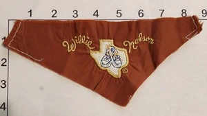Willie Nelson Texas Two Step Patch Vintage Embroidered Sew On Fabric - Picture 1 of 1
