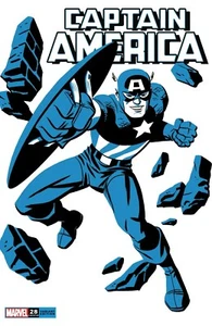 CAPTAIN AMERICA #28 MICHAEL CHO TWO-TONE VARIANT MARVEL COMICS - Bild 1 von 1