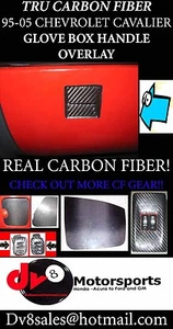 Chevy Cavalier 95-05 JBODY CARBON FIBER GLOVE BOX HANDLE - CLEARANCE- 04 03 02 - Picture 1 of 1