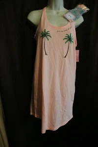Jenni Moore Sleepshirt Sock Orange 100012752 $32.50 L Large find me under palms - Picture 1 of 2