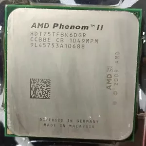 Procesador CPU de seis núcleos AMD Phenom II X6 1075T 125W AM3 AM3 de escritorio 3,0 GHz 6M - Imagen 1 de 1