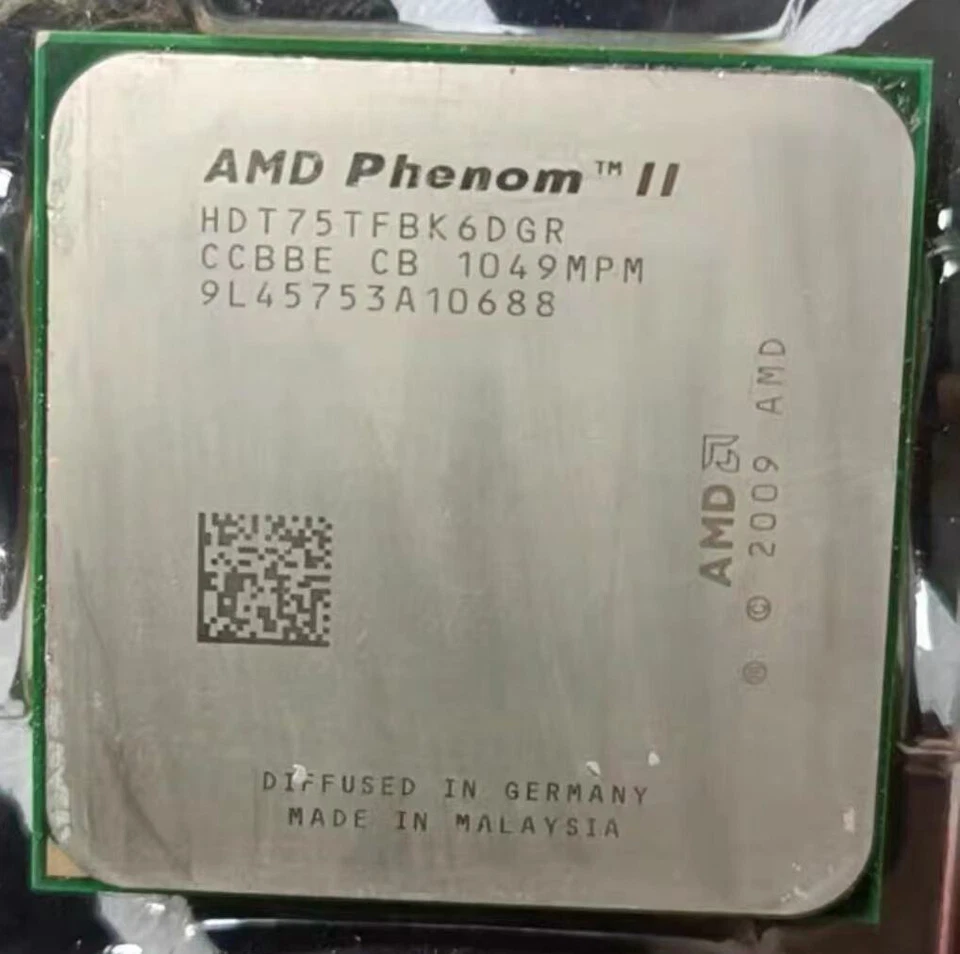 AMD Phenom II X6 1075T 125W Desktop AM3 six-core 3.0GHz 6M CPU processor - Image 1 of 1