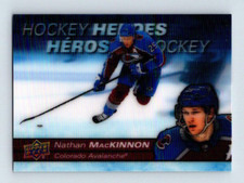 2021-22 TIM HORTONS HOCKEY HEROES NATHAN MACKINNON HOLOGRAM INSERT CARD # H20