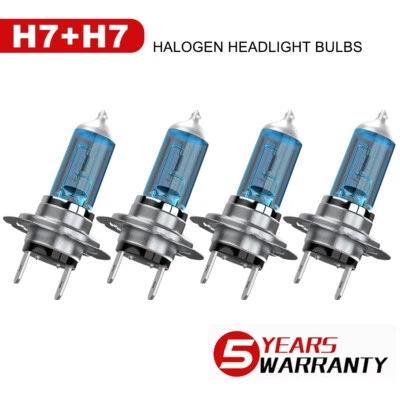 Kit de faros halógenos de haz alto bajo para Jaguar XJ8 1998-1999 2000 2001 2002 2003 Foto 1 de 4