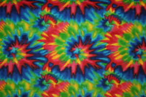 COMFY TIE DYE FLANNEL FROM AE NATHAN - 100% COTTON FABRIC