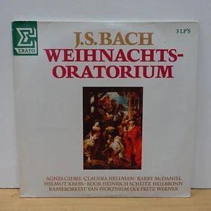 ERA 50535 BACH Christmas Oratorium FRITZ WERNER ERATO STEREO 3LP EX+ - Picture 1 of 7