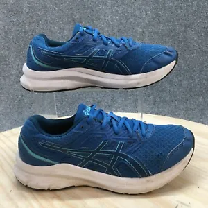 Asics Shoes Youth 5.5 Womens 7 Jolt 3 GS Running Sneakers 1014A203 Blue Mesh - Picture 1 of 17