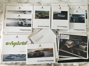 2010-2015 Porsche Panamera US & German Spec Edit Brochure & Hybrid Catalog Pack - Picture 1 of 11