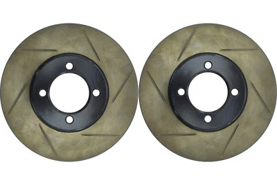 Front PAIR Stoptech Disc Brake Rotor for 1984-1987 Toyota Corolla (46361) - Image 1 of 4