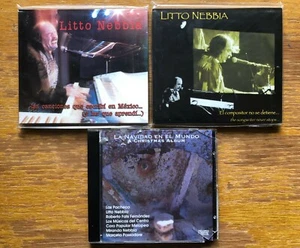 LITTO NEBBIA x 3 CDs Canciones que escribi en Mexico / Songwriter Never Stops +1 - Bild 1 von 7