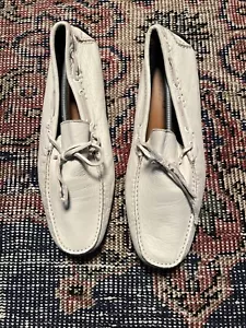 Trickers vintage off white slip on driving leather loafers. New No Tag. Size 44 - Picture 1 of 13