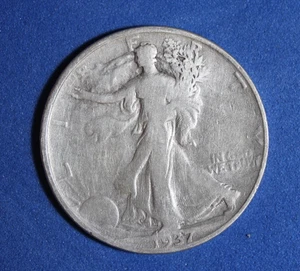 1937-S Walking Liberty Half Dollar #P32467 - Bild 1 von 2
