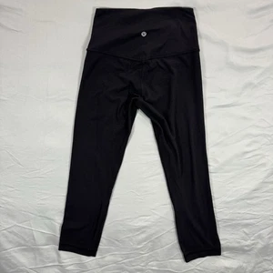 Lululemon Align hoch geschnitten 21" schwarz Yoga Pilates Athleisure Leggings 4 - Bild 1 von 7
