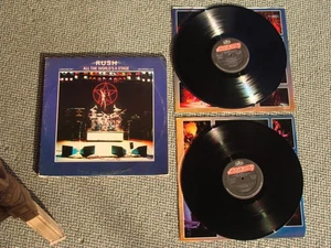 RUSH ALL THE WORLD'S A STAGE LIVE VINYL LP ALBUM RECORD POLYGRAM 1976 GEDDY LEE - Picture 1 of 2