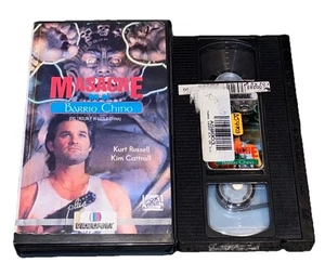 Big Trouble In Little China Mexican Vhs Spanish Subtitles Kurt Russell RARE FOX - Picture 1 of 5
