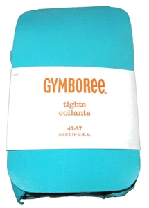 New Gymboree Size 4T-5T (39-45 Inches Height) Blue Tights - Foto 1 di 2