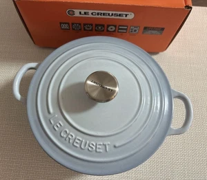 Risotto Le Creuset Cocotte 18 cm 1,5 L ghisa smaltata blu costiera - Foto 1 di 4