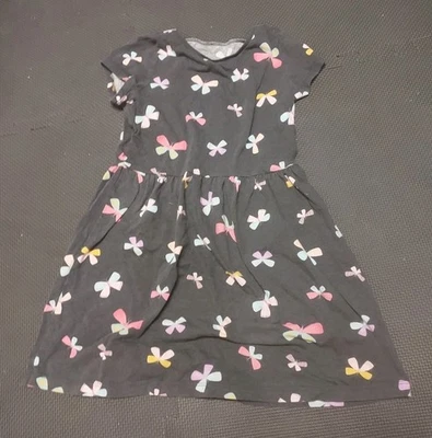 Carter’s 蝴蝶短袖连衣裙褪色黑色组合 7 — 第 1/2 张图片