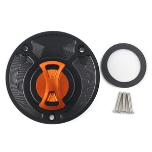 Protezione tappo serbatoio arancione per Yamaha R6 R1 FZ1 FZ6 VMAX MT01 FZ16 YZF R15 - Foto 1 di 3