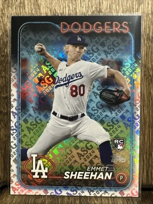 2024 Topps Complete Set Emmet Sheehan #283 All-Star Game Foilboard Dodgers - Image 1 of 4