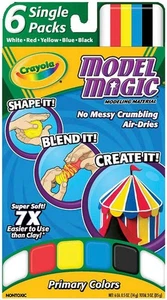 Crayola Model Magic .5oz 6/Pkg Primary - Picture 1 of 1