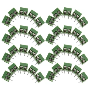 80 piezas terminales de tornillo bloques de fuente de alimentación conexión rápida eléctrica - Imagen 1 de 10