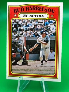 1972 Topps Baseball Card #54 Bud Harrelson New York Mets In Action - G - Picture 1 of 2