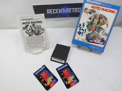 Auto Racing (Intellivision, 1980) Complete Tested and working - Image 1 of 4