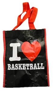 BOLSA DE ALMUERZO pequeña de vinilo para niños I LOVE BASKETBALL - Imagen 1 de 1